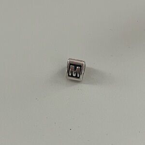 Pandora 'M' Letter Charm